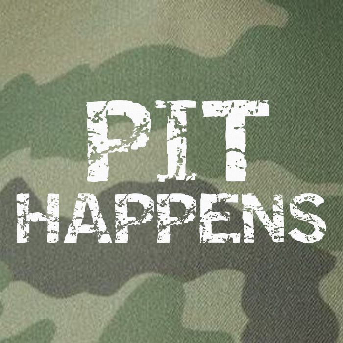 Funny Marching Band Percussion Pit Quote For Pit Happens Legacy Tie Dye Trucker Hat