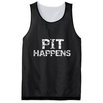Funny Marching Band Percussion Pit Quote For Pit Happens Mesh Reversible Basketball Jersey Tank
