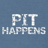 Funny Marching Band Percussion Pit Quote For Pit Happens Garment-Dyed Sweatshirt
