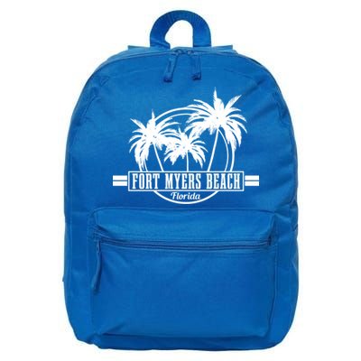Fort Myers Beach Vintage Florida Surfer Gift 16 in Basic Backpack