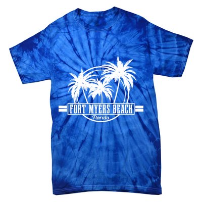 Fort Myers Beach Vintage Florida Surfer Gift Tie-Dye T-Shirt