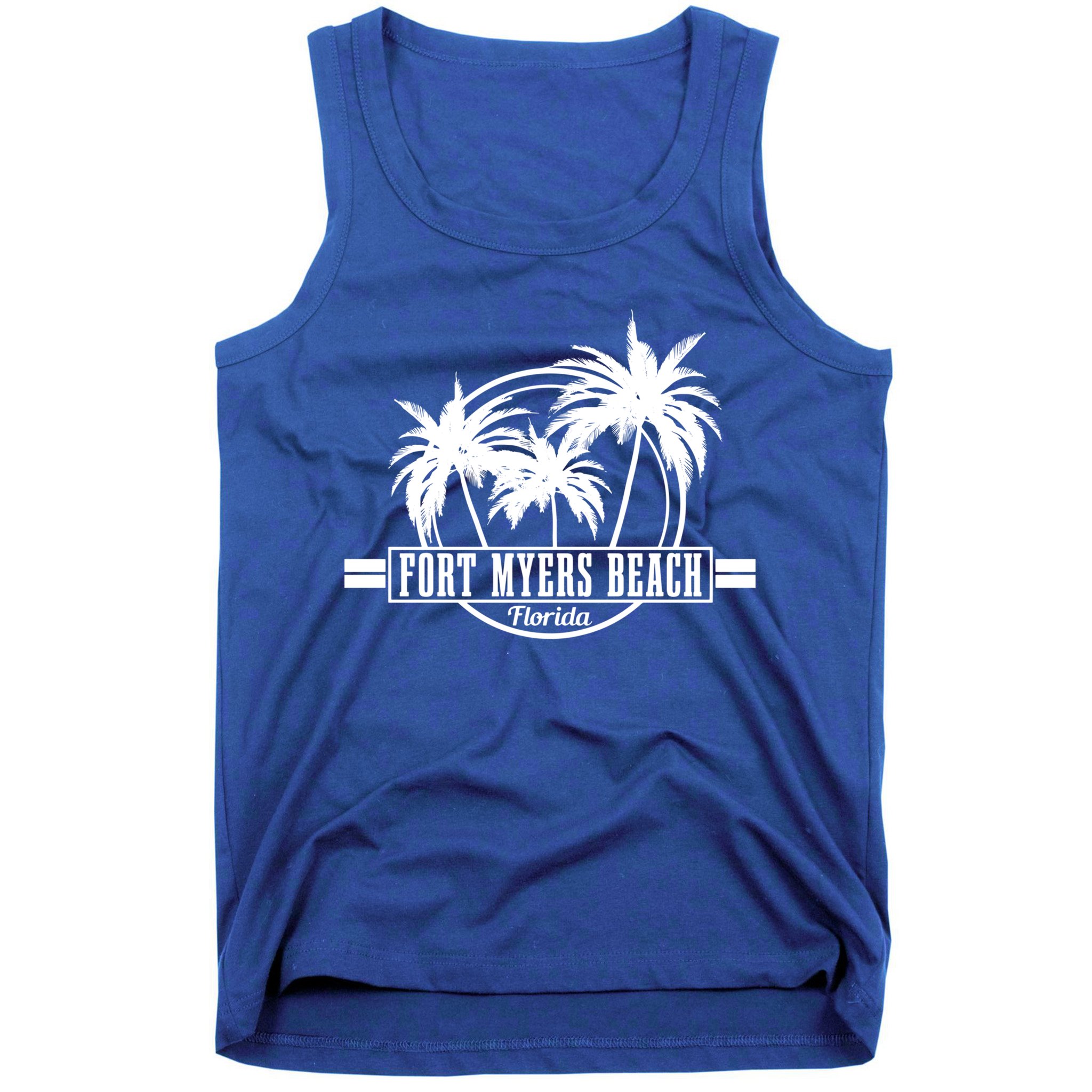 Fort Myers Beach Vintage Florida Surfer Gift Tank Top