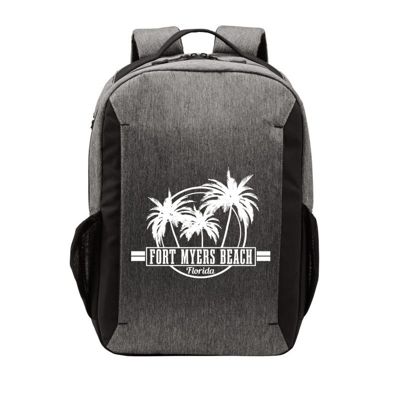 Fort Myers Beach Vintage Florida Surfer Gift Vector Backpack