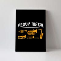 Funny Marching Band Brass Player Trumpet Trombone Bass Tuba Canvas