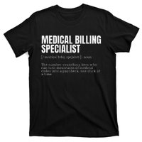 Funny Medical Billing Specialist Definition T-Shirt