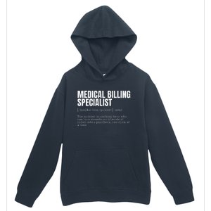 Funny Medical Billing Specialist Definition Urban Pullover Hoodie