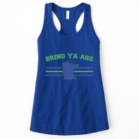 Funny Meme Bring Ya Ass Humor Cute Gift Womens Tank Top