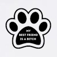 Funny My Best Friend Is A Bitch! Dog Lover Cool Comfort Performance Bucket Hat