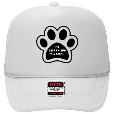 Funny My Best Friend Is A Bitch! Dog Lover Trucker Hat