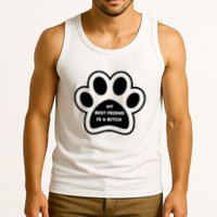Funny My Best Friend Is A Bitch! Dog Lover Tank Top