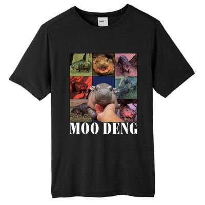 Funny Moodeng Baby Pygmy Hippo Cute Zoo For Family Tall Fusion ChromaSoft Performance T-Shirt