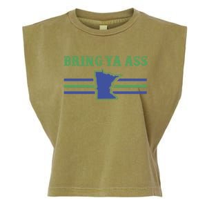 Funny Meme Bring Ya Ass Humor Gift Garment-Dyed Women's Muscle Tee