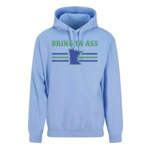 Funny Meme Bring Ya Ass Humor Gift Unisex Surf Hoodie