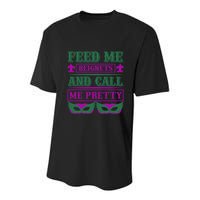 Feed Me Beignets And Call Me Pretty Youth Performance Sprint T-Shirt