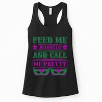 Feed Me Beignets And Call Me Pretty Womens Tank Top