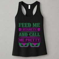 Feed Me Beignets And Call Me Pretty Womens Tank Top