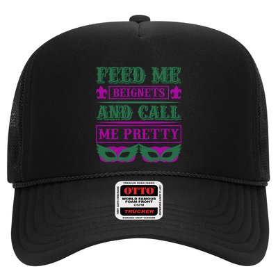 Feed Me Beignets And Call Me Pretty Trucker Hat
