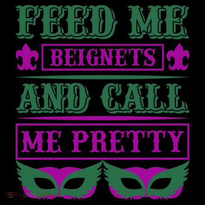 Feed Me Beignets And Call Me Pretty Toddler Hoodie