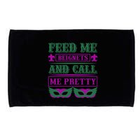 Feed Me Beignets And Call Me Pretty Microfiber Hand Towel