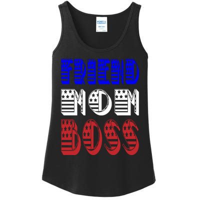 Friend Mom Boss Ladies Essential Tank