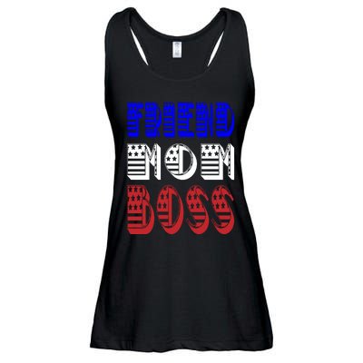 Friend Mom Boss Ladies Essential Flowy Tank