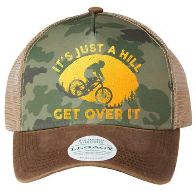 Funny Mountain Biking Art For Women Trail Mountain Bike Legacy Tie Dye Trucker Hat