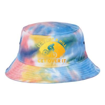 Funny Mountain Biking Art For Women Trail Mountain Bike Tie Dye Newport Bucket Hat