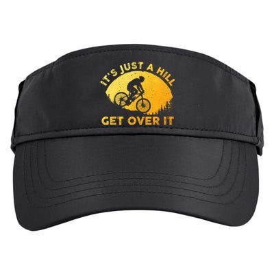 Funny Mountain Biking Art For Women Trail Mountain Bike Adult Drive Performance Visor