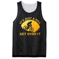 Funny Mountain Biking Art For Women Trail Mountain Bike Mesh Reversible Basketball Jersey Tank