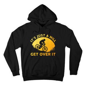 Funny Mountain Biking Art For Women Trail Mountain Bike Tall Hoodie