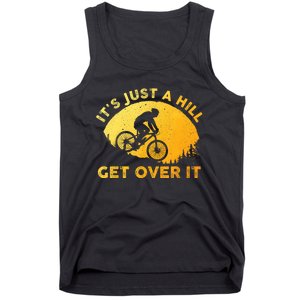 Funny Mountain Biking Art For Women Trail Mountain Bike Tank Top