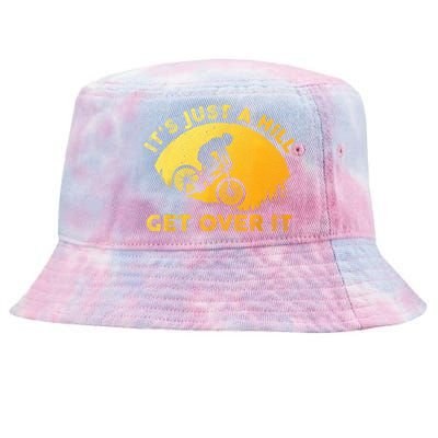 Funny Mountain Biking Art For Women Trail Mountain Bike Tie-Dyed Bucket Hat