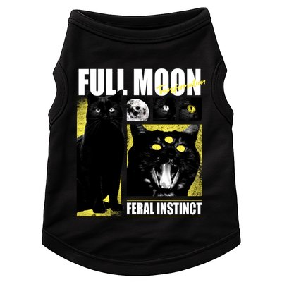 Full Moon Black Cat Transformation Doggie Tank
