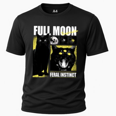 Full Moon Black Cat Transformation Performance Shirt