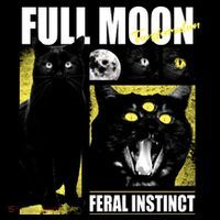 Full Moon Black Cat Transformation T-Shirt