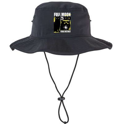 Full Moon Black Cat Transformation Bucket Hat