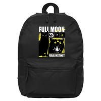 Full Moon Black Cat Transformation 16 in Basic Backpack