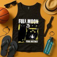 Full Moon Black Cat Transformation Tank Top