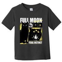 Full Moon Black Cat Transformation Toddler T-Shirt