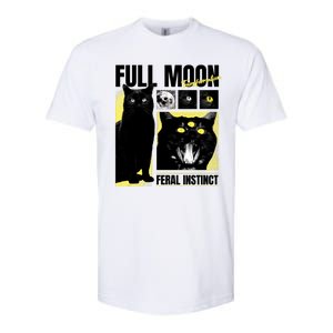 Full Moon Black Cat Transformation Softstyle® CVC T-Shirt