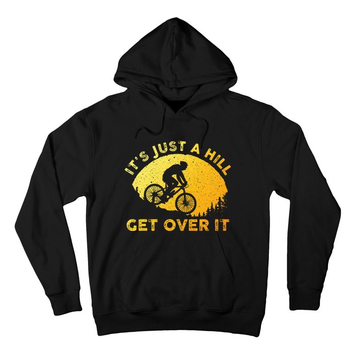 Funny Mountain Biking Art For Trail Mountain Bike  Hoodie