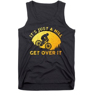 Funny Mountain Biking Art For Trail Mountain Bike  Tank Top