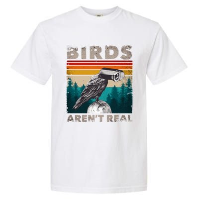 Funny Meme Birds Surveillance Truther Cctv Bird Aren't Real Gift Garment-Dyed Heavyweight T-Shirt