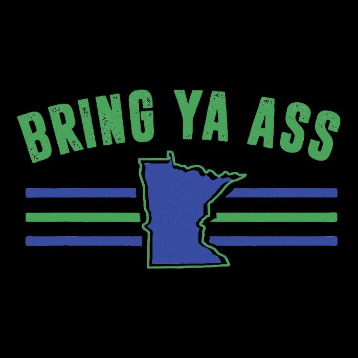 Funny Meme Bring Ya Ass Humor Cooling Performance Crew T-Shirt