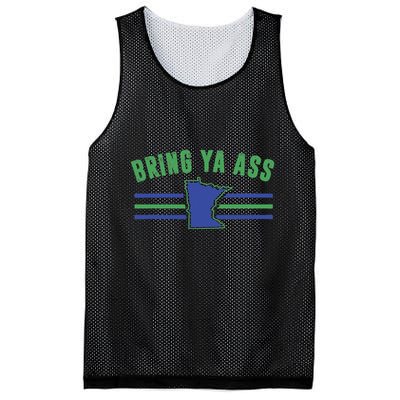 Funny Meme Bring Ya Ass Humor Mesh Reversible Basketball Jersey Tank