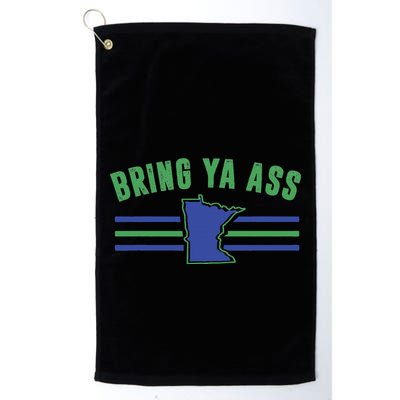 Funny Meme Bring Ya Ass Humor Golf Towel