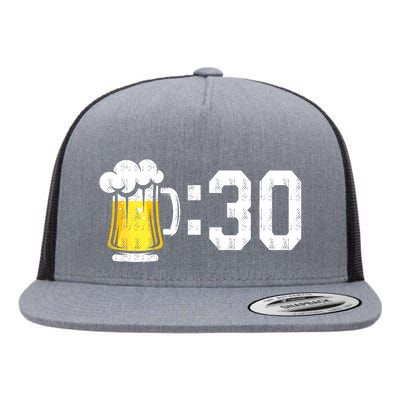 Funny Meme Beer 30 For Beer Drinkers Gift Flat Bill Trucker Hat