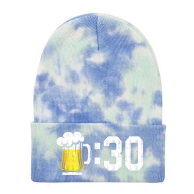 Funny Meme Beer 30 For Beer Drinkers Gift Tie Dye 12in Knit Beanie