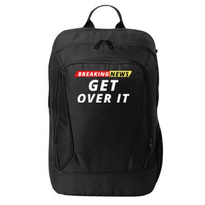 Facts Matter Breaking News, Funny Breaking News, Men & Women City Backpack