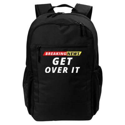 Facts Matter Breaking News, Funny Breaking News, Men & Women Daily Commute Backpack